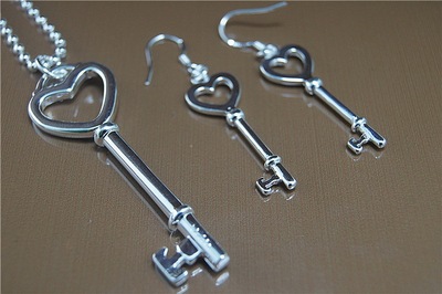 纪念家驹 锁匙套装 黄家驹耳环项链 beyond 包邮